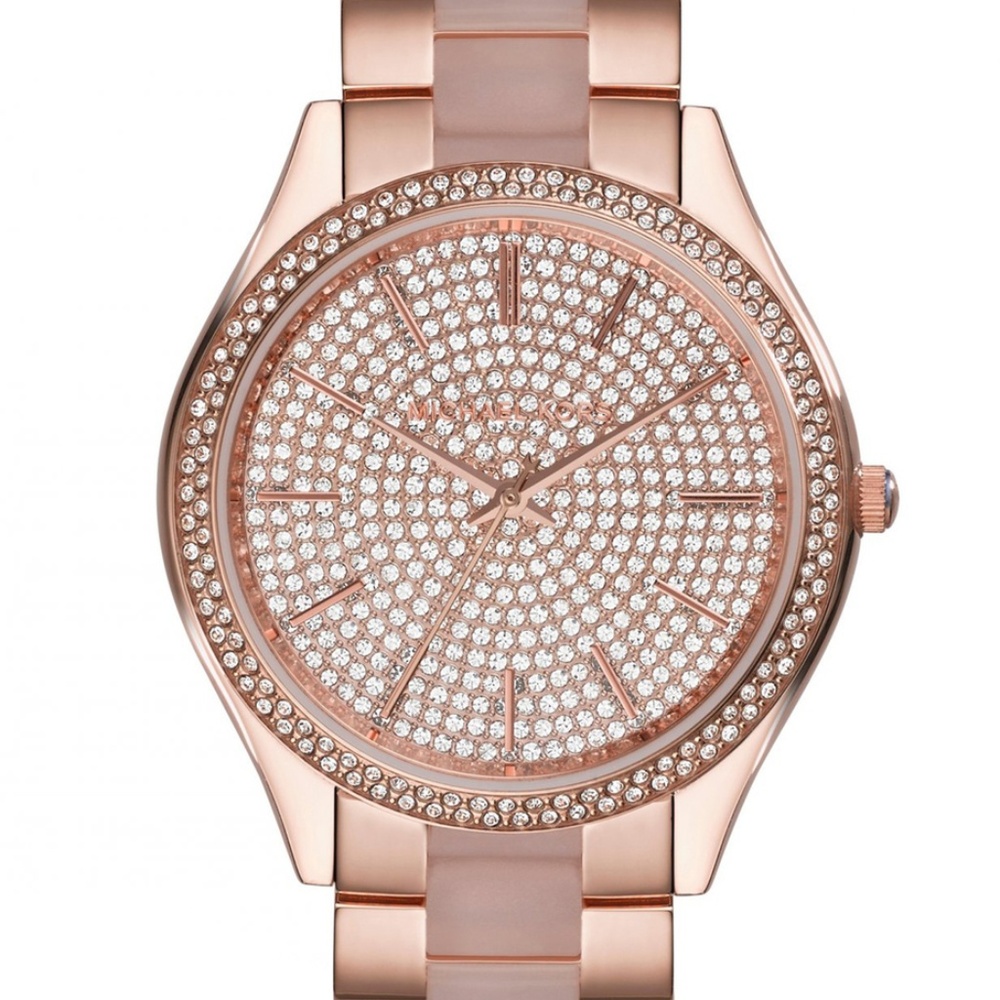Michael Kors Rose Pave Watch
